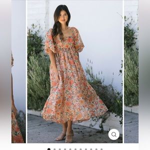 Small Estelle Babydoll Dress from Morning Lavender